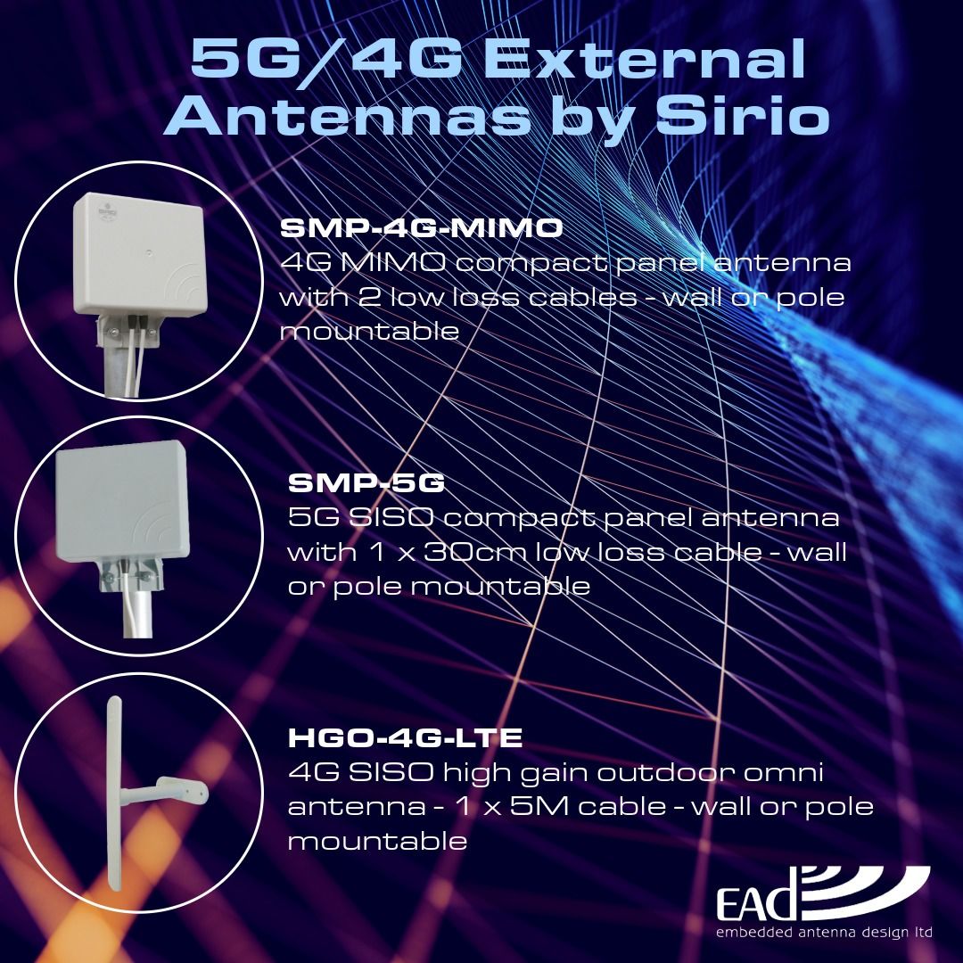 Sirio external antennas