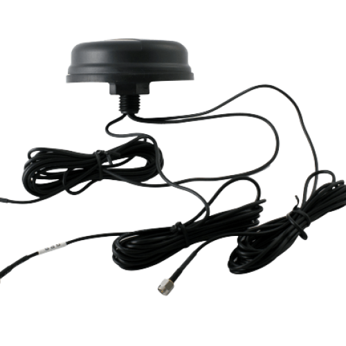Dual LTE GNSS puck antenna